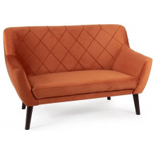 Диван SIGNAL KIER 2 Velvet Bluvel 4215 корица/венге