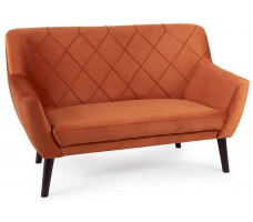 Диван SIGNAL KIER 2 Velvet Bluvel 4215 корица/венге