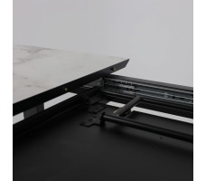 Стол AV 1208 HPL+МДФ 1200 (1600)*800 Виктори натуральный/черный