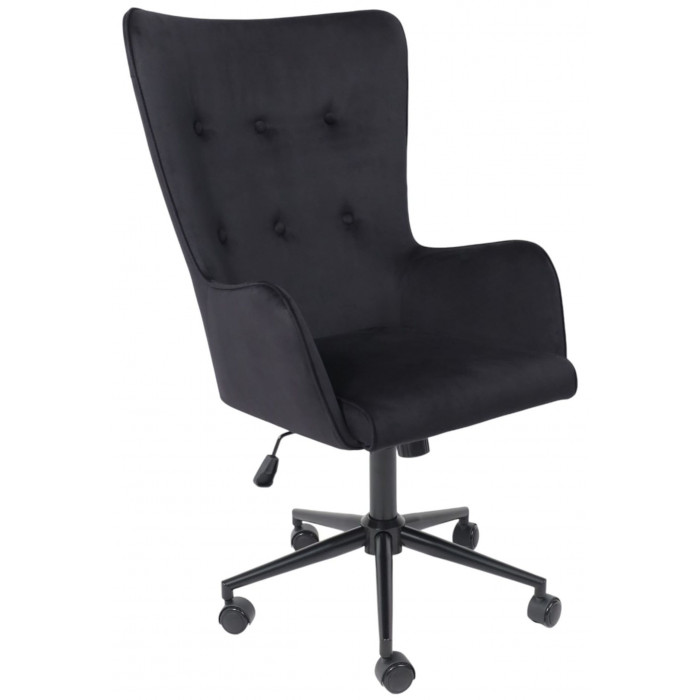 Кресло BELLA (Белла) XL black Seven 035 велюр/черный
