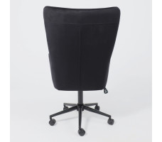 Кресло BELLA (Белла) XL black Seven 035 велюр/черный
