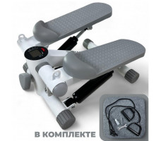 Степпер Atlas Sport AS-504 (white+grey) с эспандерами