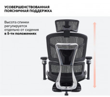 Кресло SPARX Evil FT Black/Black черный/черный