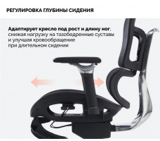 Кресло SPARX Evil FT Black/Black черный/черный