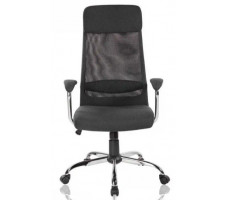 Кресло SitUp VAASA сhrome (сетка Black/ткань Black)