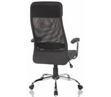 Кресло SitUp VAASA сhrome (сетка Black/ткань Black)