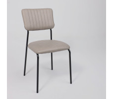 Стул AksHome Rain (Рейн) ткань бежевый винтажный 878-66/черный