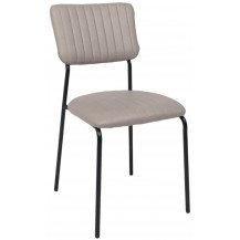 Стул AksHome Rain (Рейн) ткань бежевый винтажный 878-66/черный