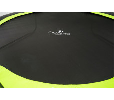 Батут с защитной сеткой Calviano 252 см - 8ft Inside master GREEN (зеленый)
