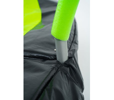 Батут с защитной сеткой Calviano 252 см - 8ft Inside master GREEN (зеленый)