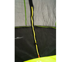 Батут с защитной сеткой Calviano 252 см - 8ft Inside master GREEN (зеленый)