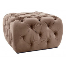 Пуф SIGNAL SOPHIA Velvet Bluvel 40 темно-бежевый