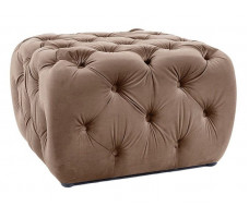 Пуф SIGNAL SOPHIA Velvet Bluvel 40 темно-бежевый