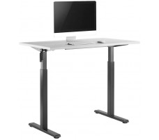 Стол с регулируемой высотой Manual Desk Compact Black 136*80*3,6 см