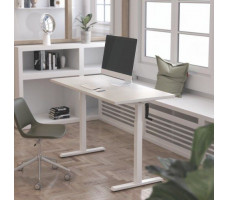 Стол с регулируемой высотой Manual Desk Compact Black 136*80*3,6 см