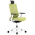 Кресло CHAIR MEISTER NATURE II SLIDER (с подголовником) зеленый/каркас белый