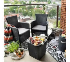 Комплект мебели Iowa Balcony графит