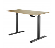 Стол с регулируемой высотой Manual Desk Black 138*80*1,8 см