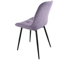 Стул Гальваник Флоренция Catania Lavender / черный