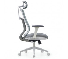 Кресло SPARX Ghost White/Grey белый/серый