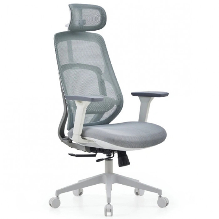 Кресло SPARX Ghost White/Grey белый/серый