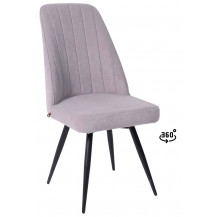 Стул поворотный Leonard M-R1 360 b22 grey lux/черный