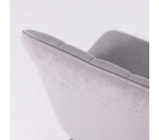 Стул поворотный Leonard M-R1 360 b22 grey lux/черный