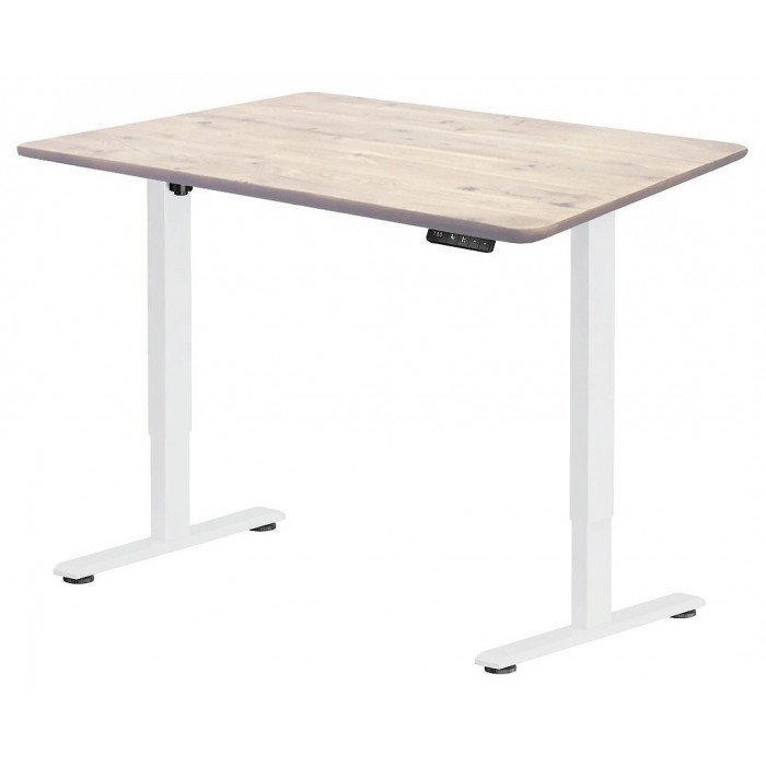 Стол регулируемый Wooden Electric Desk Prime White 120*60*2,7 (натуральное дерево)