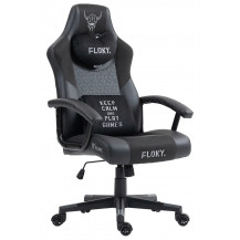 Кресло геймерское FLOKY Huginn Black SP черный