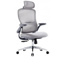 Кресло SitUp SITY (Сити) Grey chrome (сетка Grey/Grey)