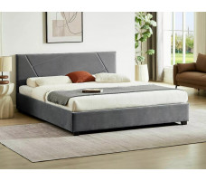 Кровать HALMAR COLUMBIA (Колумбия) 160*200 серый