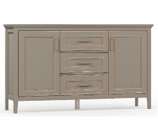 Тумба Classic KOM2D3S 158*40,5*158 глиняный серый