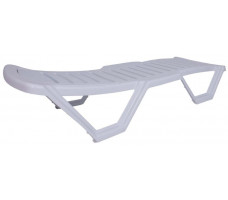 Шезлонг Элластик белый