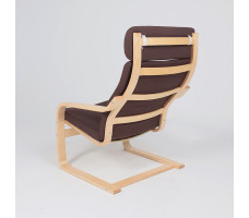 Кресло-качалка AksHome RELAX (Релакс) ткань коричневый 10858-15