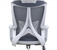 Кресло SitUp SIGMA White chrome (сетка Black/Black)