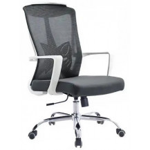 Кресло SitUp SIGMA White chrome (сетка Black/Black)