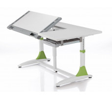 Стол COMF-PRO King Desk белый/зеленый