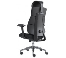 Кресло SitUp Crocus (Крокус) Black Chrome ткань черный