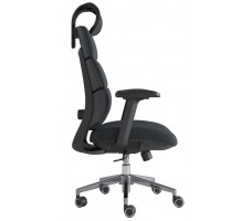 Кресло SitUp Crocus (Крокус) Black Chrome ткань черный