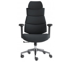 Кресло SitUp Crocus (Крокус) Black Chrome ткань черный