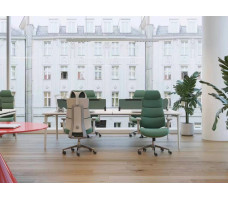 Кресло SitUp Crocus (Крокус) Black Chrome ткань черный