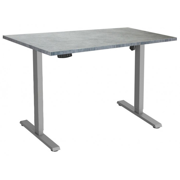 Стол с регулируемой высотой Electric Desk Slim Grey 120*65*2,5 см