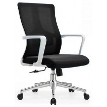 Кресло SitUp CUBE White chrome (сетка Black/Black)