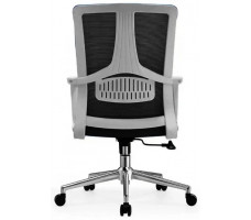 Кресло SitUp CUBE White chrome (сетка Black/Black)