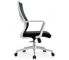 Кресло SitUp CUBE White chrome (сетка Black/Black)