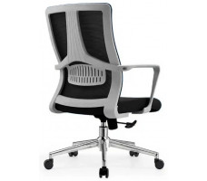 Кресло SitUp CUBE White chrome (сетка Black/Black)