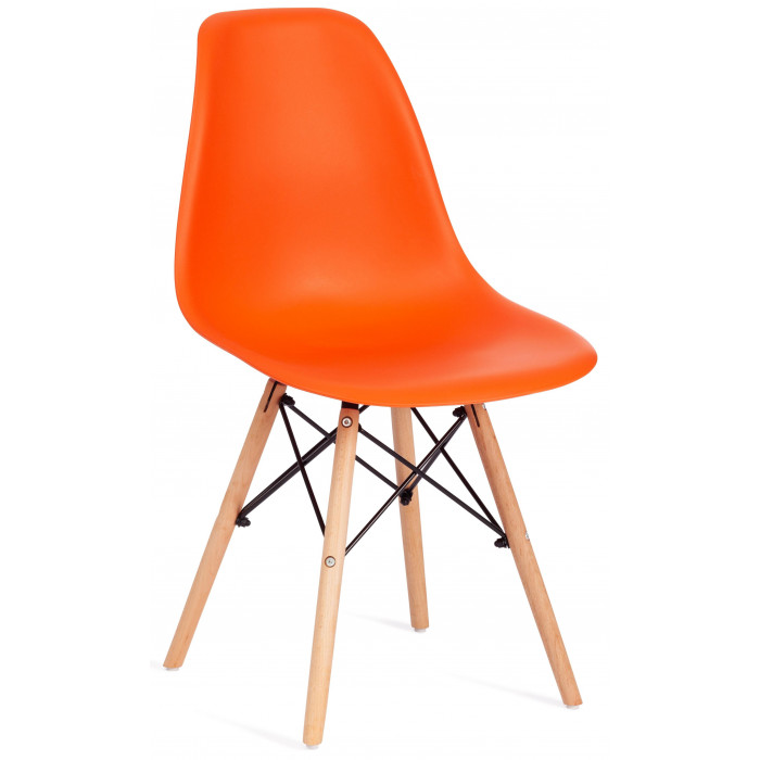 Стул TetChair Secret De Maison Сindy (EAMES) mod. 001 оранжевый