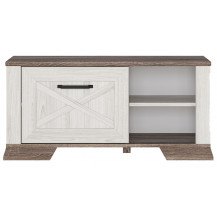 Тумба для обуви Marselle SFK1B 97*40*45 ясень снежный/дуб сонома темный