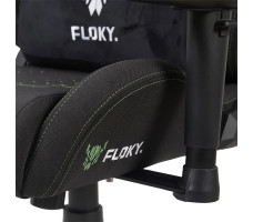 Кресло геймерское FLOKY Velocity Black черный