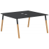 Двухместная рабочая станция Forta FWST 1313 Anthracite